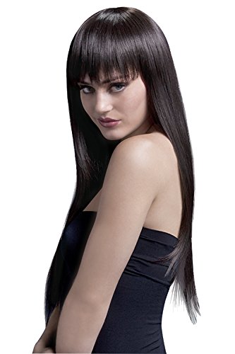 SmiffysFever Jessica Wig Long Straight with Fringe, Multi-Colour, 42539