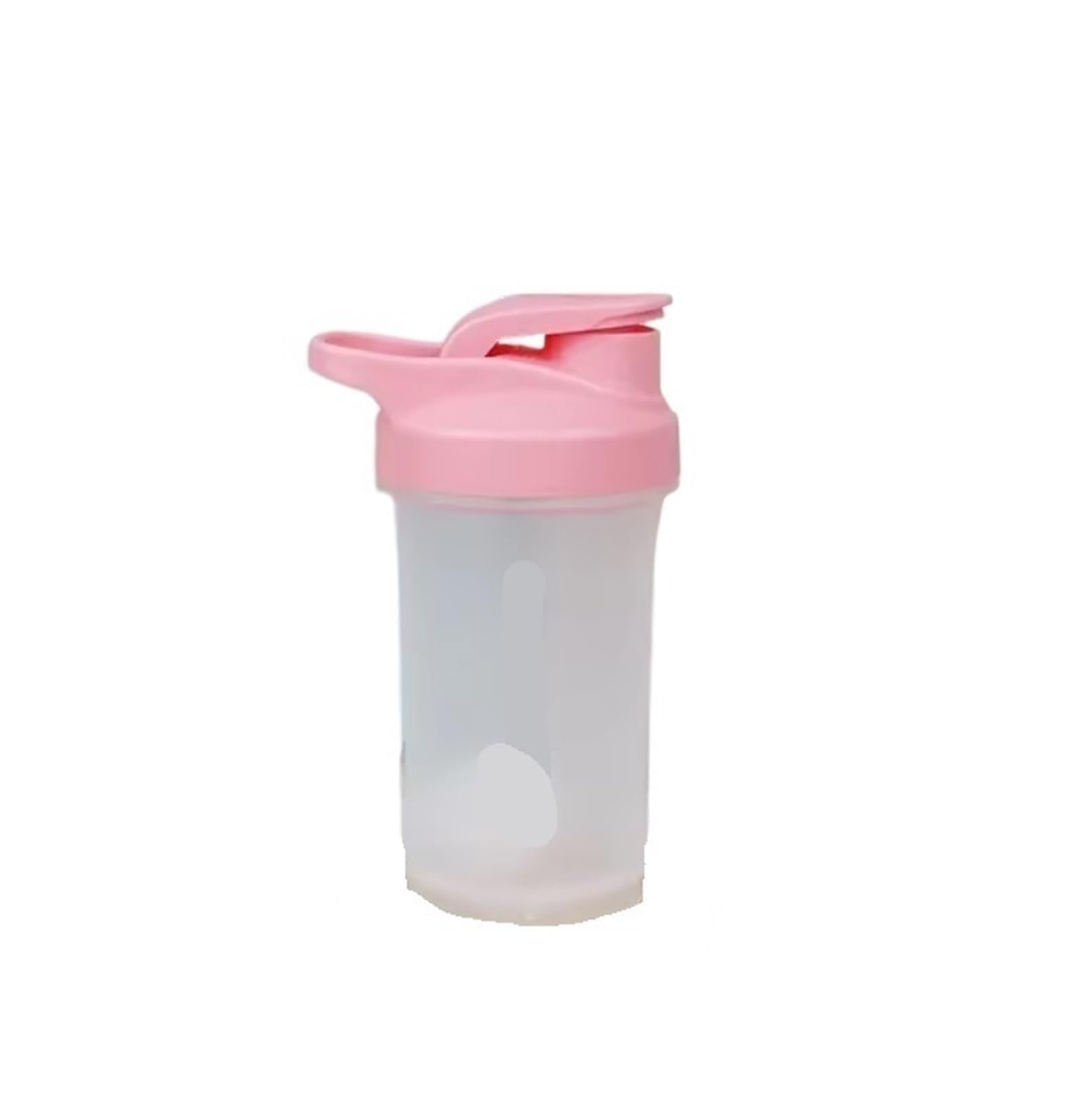 Botella mezcladora portátil de proteínas en polvo, a prueba de fugas, para gimnasio, al aire libre, entrenamiento, deporte, taza mezcladora (rosa)