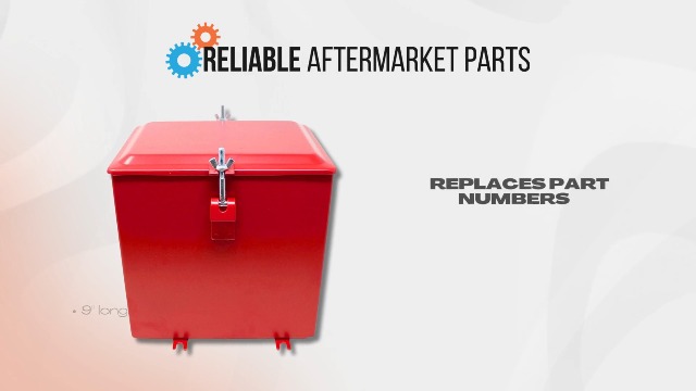 Amazon.com: 358544R91 Battery Box with Lid, Fits Farmall C, Super