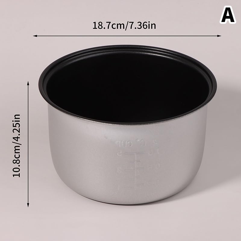 Recipiente antiaderente pentola pressione 2L 3L universale