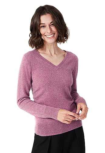 Image of Style Republic Women's 100% Pure Cashmere V-Neck Pullover Sweater