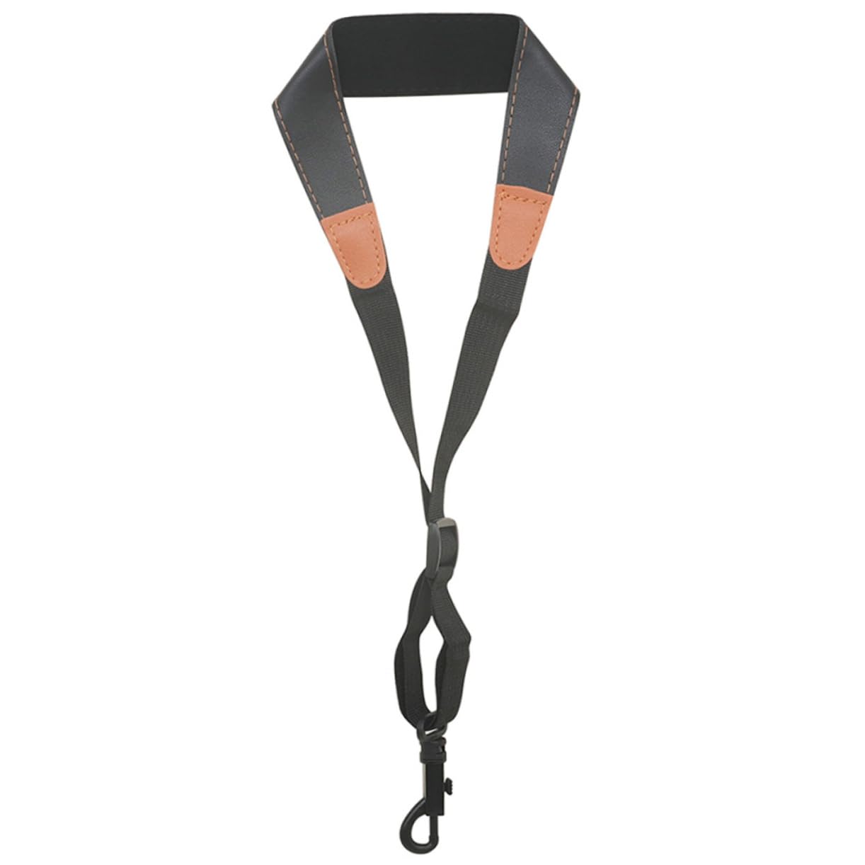 Vaguelly Adjustable Saxophone Neck Strap Durable Replacement Shoulder Strap for Alto Tenor Soprano Saxophones Comfortable and Easy to Install