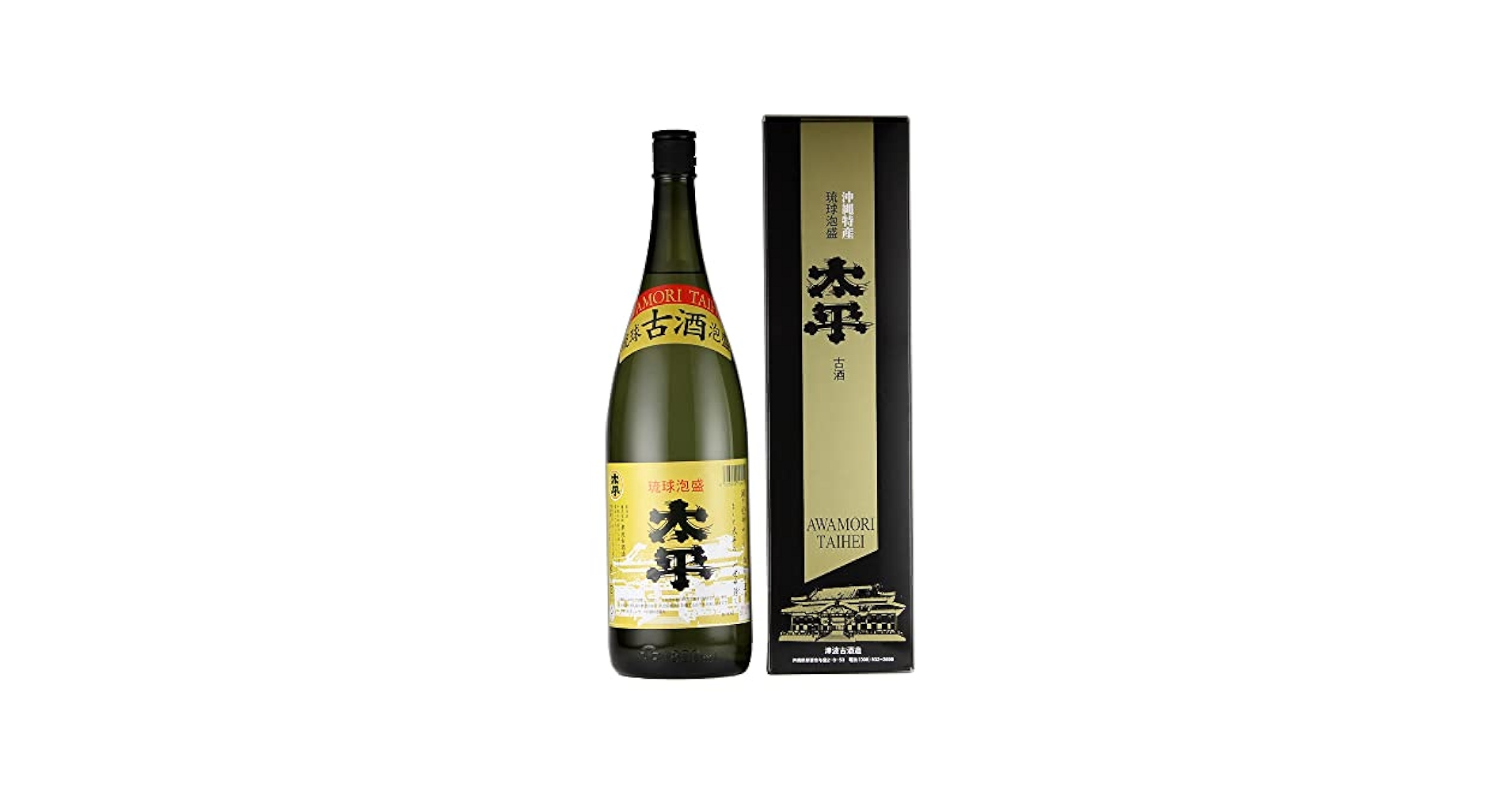 Amazon.co.jp: 津波古 太平 40度 1.8L [泡盛/沖縄県] : 食品