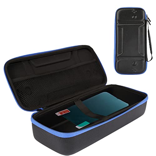 Redcomets Steam Deck Carrying Case.Compatible with Steam Deck, with a Steam Deck tempered glass screen protector.Hard,Portable,Steam Deck game cases with Pockets for Accessories.