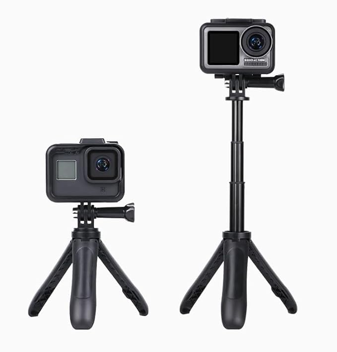 Action Pro MP-3 Shorty Mini Extension Pole Tripod with Mobile Holder Compatible with GoPro Hero-12/11/10/9/8/7/6/5/4/3+/3/SJCAM YI (Black) (B07V2MQ3CD) Amazon Price History, Amazon Price Tracker