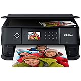 Epson Expression Premium XP-6100 B Wireless Color Photo Small-in-One Printer with Scanner and Copier - 5760 x 1440 dpi, 15.8 ppm, Borderless Photo Duplex Printing, Voice-Activated, Printable CD/DVD