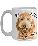 Funny Goldendoodle Mug My Goldendoodle for Birthday Anniversary Christmas Golden Doodle Owner Husban