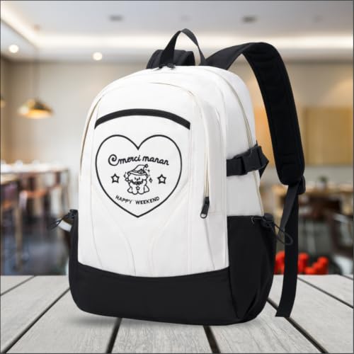 Image of Tinytot 30 Litre Japanese Korean Style School Bag Water-Resistant Laptop & Travel Backpack - Unisex Large 18 Inches Multipurpose Student Backpack for Boys & Girls, Men & Women