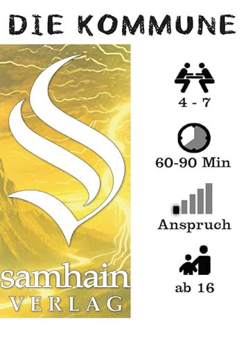 Stadtkrimis Exit Escape Stadtführung Samhain - KRIMIDINNER - Die Kommune - Krimisnack für 4-7 Personen - 60 Minuten - ab 16 Jahren Einsteigerfreundlich