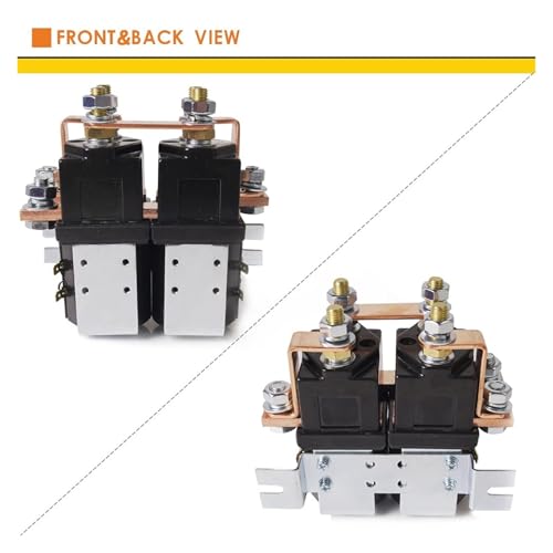 Contacteur CC SW202 48V 400A haute performance pour électrovanne - 4