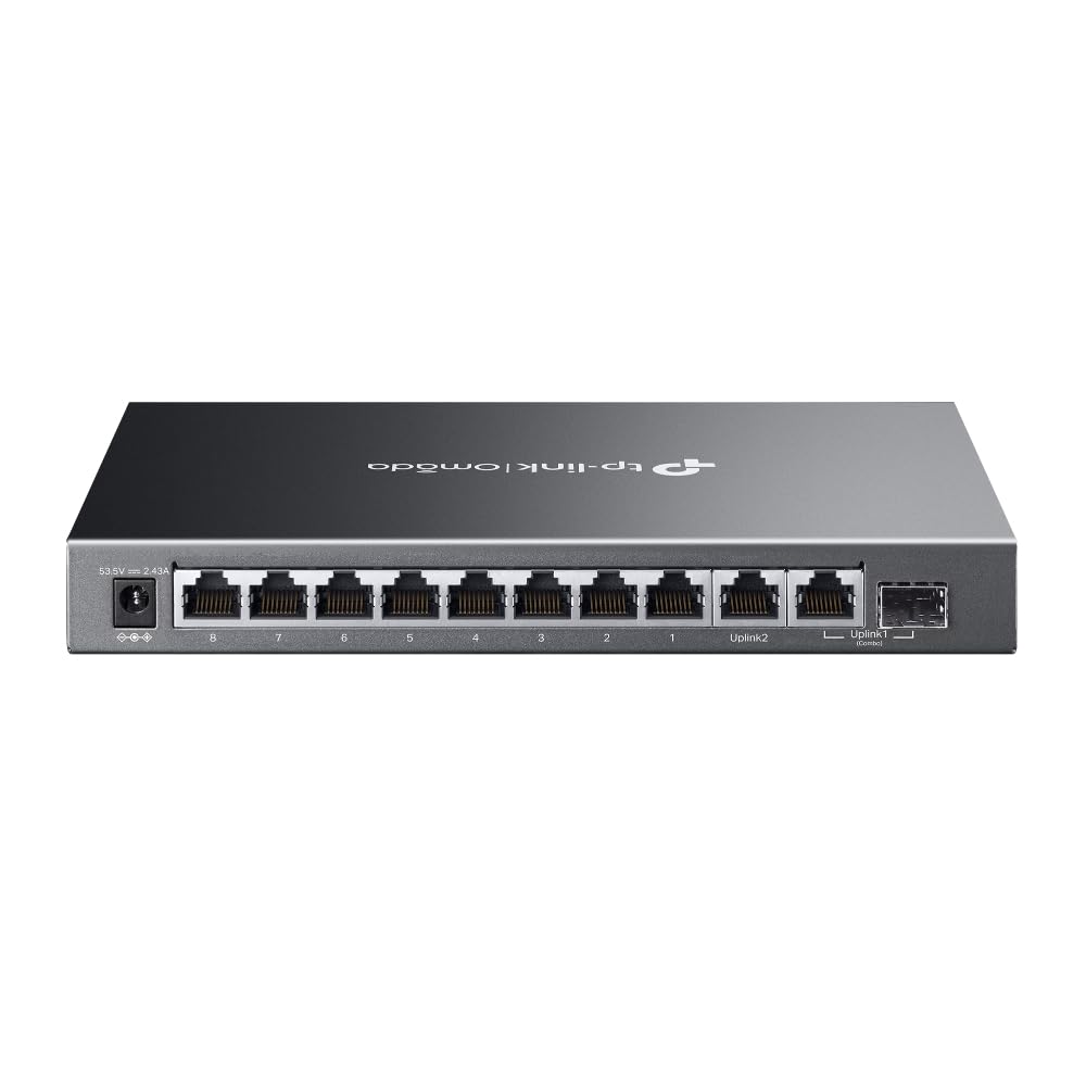 Amazon.com: TP-Link Omada 8 Port Gigabit Easy Managed, PoE Switch