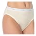 Jockey Women's Underwear Classic French Cut - 3 Pack, ivory, 7