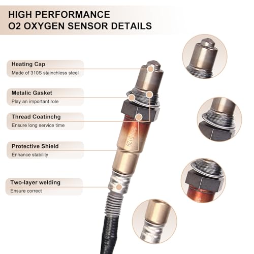 Sensor de oxígeno upstream para BMW 128i 330i 330xi 323i 325i miniatura 2