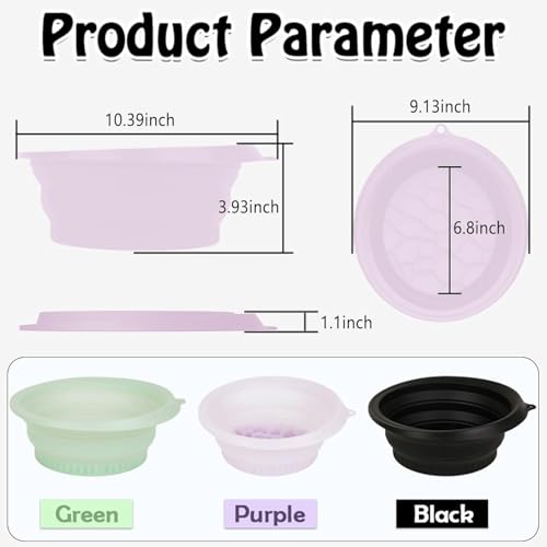 Image of Ice Facial Bowl for Face Dunking | Cold Water Therapy Bowl for Skin Care, Puffiness & Pore Tightening | Reusable Face Ice Bath Basin for Women & Men