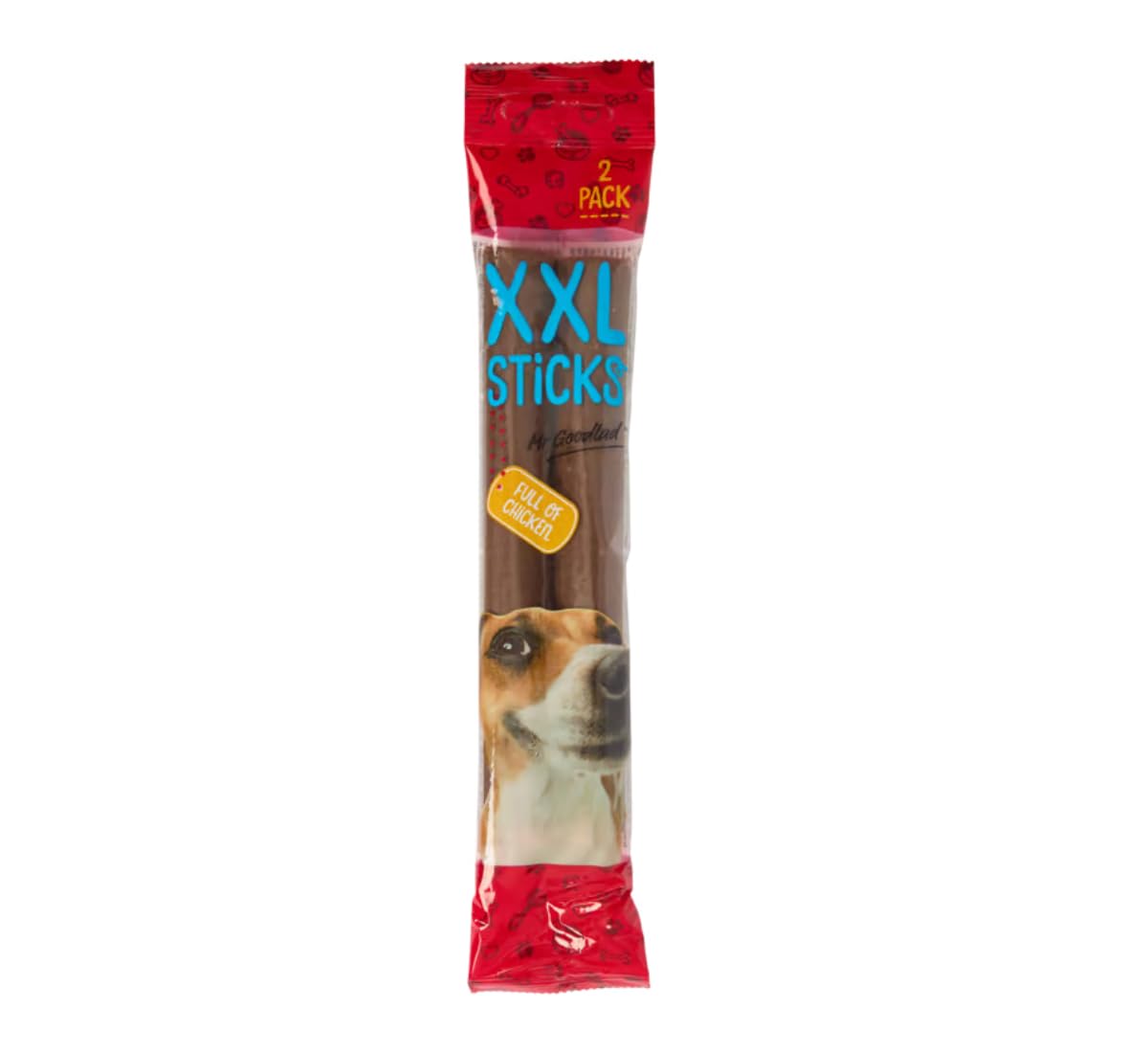 Mr Goodlad Pack Récompenses pour chien – Stick & Mix 800 g + 2 × XXL Poulet | Snack mixte et barres géantes au poulet | Entraînement, mastication et récompense quotidienne
