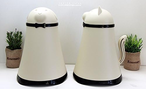 Alpha Dog Series Decorative Dry Food Container (White)