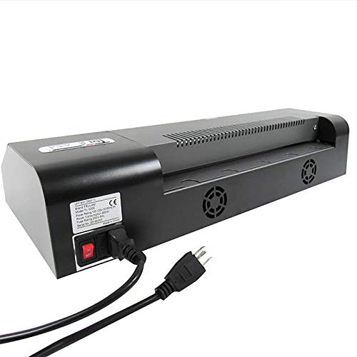 TruLam 12.5" Pouch Laminator with Variable Temperature and Speed | Compatible with 3 Mil - 10 Mil Thermal and Cold Pouches | Laminates Documents & Photos | Low to Medium Volume Use | 1-Year Warranty