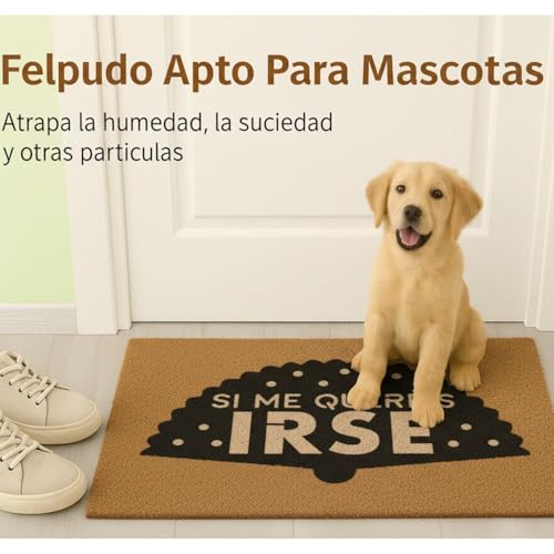 Miniatura 6 de Donatella Felpudo Coco Dibujo Con Base Antideslizante De Pvc - 40x70 Cm, Irse