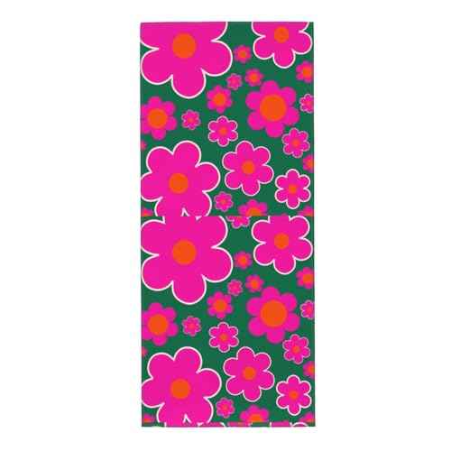 GKOKG Flower Market Honolulu Microfiber Sports Towel