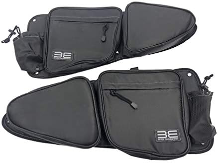 BE BEVEL ENGINEERING Side Door Bags, Compatible With Polaris RZR XP 1000 900XC S 900 Front Passenger And Driver Side Storage Bag with Knee Protection Pad