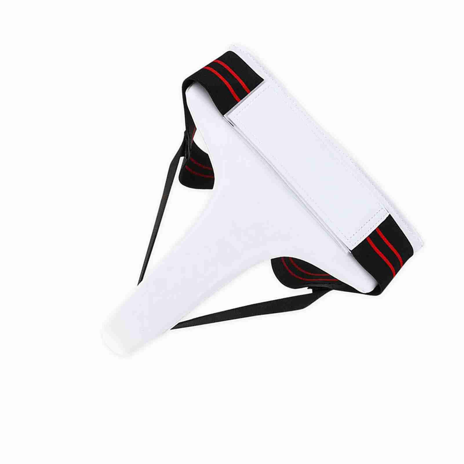 Snnozy Women Taekwondo Groin Guard Boxing Karate Jockstrap Sanda Crotch Protector (L)