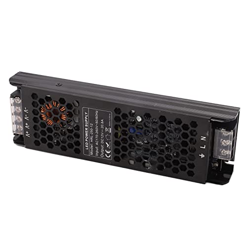 Fuente de alimentación LED de 250W y 12V CC para equipos de iluminación estables