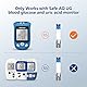 sinocare 50 Blutzuckerteststreifen nur für Safe AQ UG Blutzucker (Blutzuckerteststreifen 50)