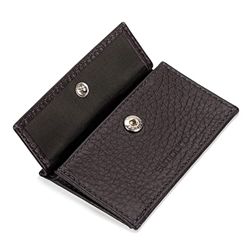 Coin Pocket Münztasche für ZNAP Slim Wallet - Platz für bis zu 10 Münzen - Inkl. RFID Shield Blocker - Kleingeldfach, Münzfach, Coin Case zum Einschieben - Kompatibel mit Apple AirTag Cover