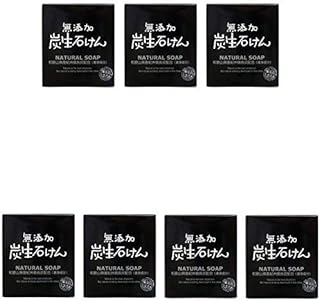 【まとめ買い】マックス 無添加炭生石けん 80g【×7個】