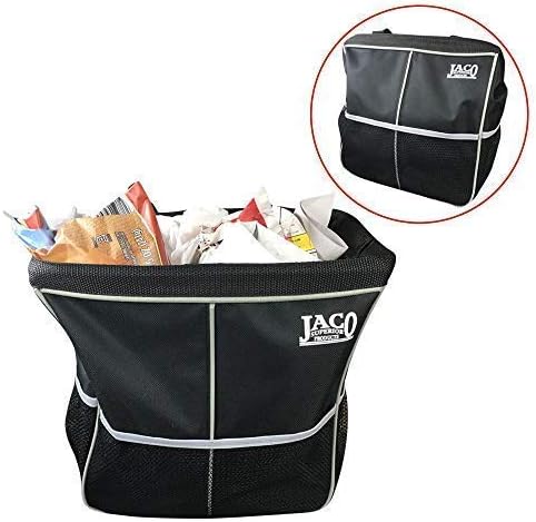 JACO TrashPro Car Trash Bag with Organizer Pockets for Vehicles