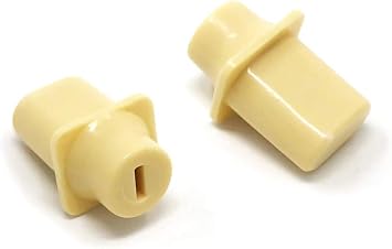 Cream Ivory Top Hat Pickup Selector Switch Tips for Fender Telecaster Tele Electric Guitar 2-Pack THT40-CRM