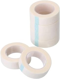 10 لفات من وصلات الرموش مزودة بمسامات للتهوية شريط لاصق تحت العين قماش غير منسوج ورقي يوضع اسفل للرموش الصناعية ادوات المكياج فاشون مانيا متعدد الالوان