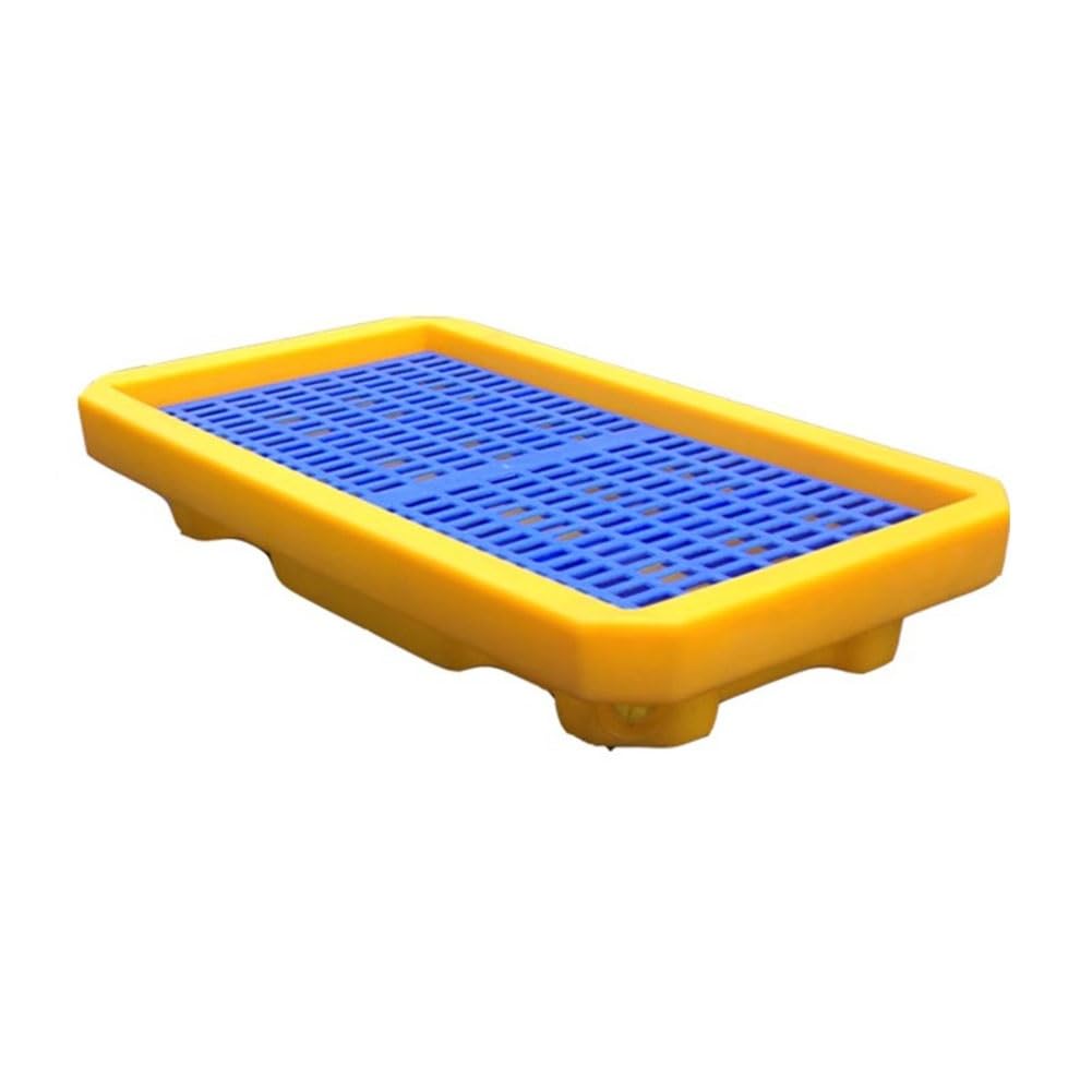 Plataforma modular de contención de derrames, palé de protección contra derrames, plataforma de contención de derrames para líquidos con fugas, contenedor de plástico, bandeja de contención de derra