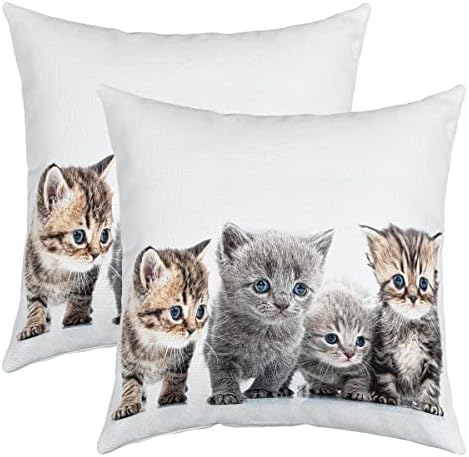 Gamer Throw Pillow Covers Soft Square 16"x16" Gaming Gamepad Cushion Case Home Decor Set of 2 Game Room Decor Game Console Controller Pillow Cases Pillowcases for Living Room Bedroom Bed Chair
