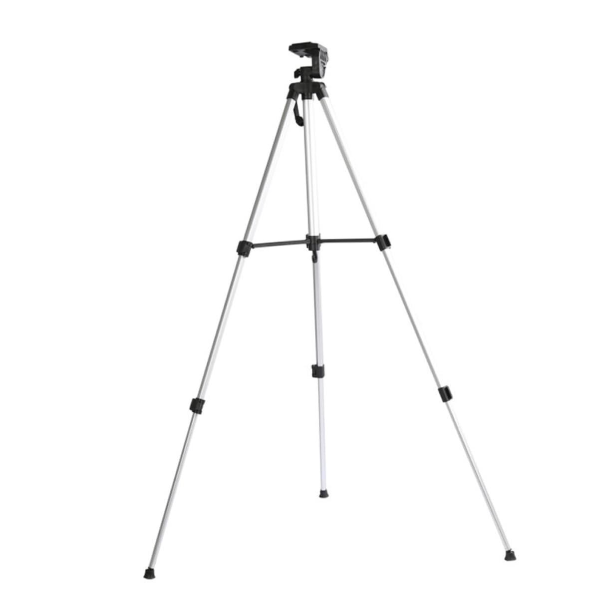 Treppiede Telescopico per Telecamera in Lega di Alluminio Argento