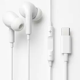 Fones De Ouvido Com Fio Tipo C Intra Auricular Microfone Integrado Compativel iPhone 15 15 Pro 15 Pro Max 16 16 Pro Max Com Fio Fones Estéreo Compatíveis ANDROID LG Qualidade Premium