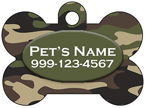 InstaPetTags Camo Dog Tag