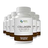 PureNature Collagen Ultra Complex Types I, II, III, V & X 90 Capsules (6)