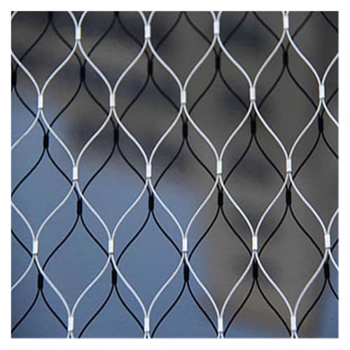 Câble flexible en inox 304 avec mailles antichute de 6 cm pour clôtures