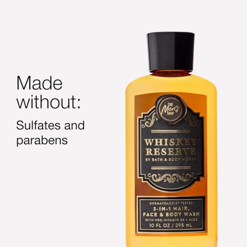 Bath & Body Works Body Wash, Whiskey Reserve Scent, 10 fl oz, 2 Pack - image 7