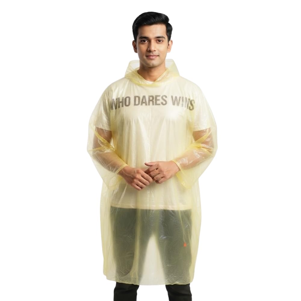 (𝐒𝐩𝐞𝐜𝐢𝐚𝐥 𝟏𝟓 𝐘𝐞𝐚𝐫𝐬 𝐖𝐚𝐫𝐫𝐚𝐧𝐭𝐲 Pocket Size Disposable Raincoat Waterproof Rain Card, Ultra-Compact Hooded Emergency Rain Poncho for Travel, Biking, Trekking-image-40