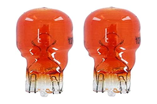 cyclingcolors 2x ampoule 12V 10W T13 W2.1x9.5d orange voiture moto scooter clignotant éclairage intérieur