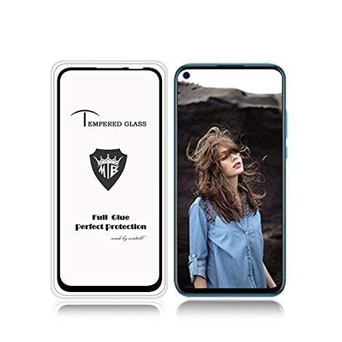 TEMPEREDGLASSFILMLJG Film de Verre trempé Anti-Empreintes digitales en Plein écran de 25 PCS for Huawei P20 Lite (2019) (Noir)