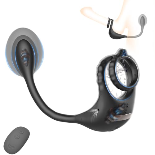 Leyuye Analvibratoren Prostata Stimulation Männer Analplug mit Penisringe