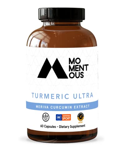 Momentous Turmeric Ultra Supplement, Capsules, 30 Servings #TOP30