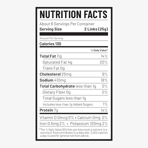 Duke's Pork Original Smoked Shorty Sausages, 7g Protein Per Serving, Great for Charcuterie Boards, 4 Oz. (Pack of 8)