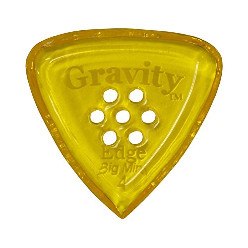 GRAVITY GUITAR PICKS Edge -Big Mini Multi-Hole- GEEB4PM 4.0mm Yellow �M�^�[�s�b�N