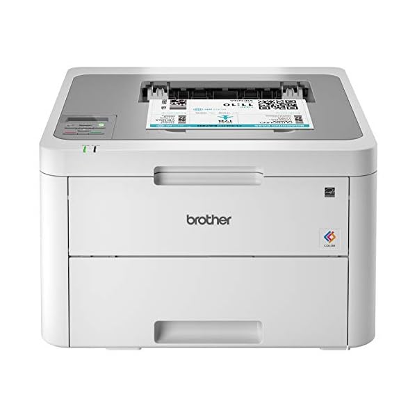Brother HL-L3210CW Compact Digital Color Printer Providing Laser Printer Quality Results with Wireless, 16.1 x 18.1 x 9…