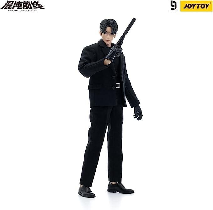 Miniatura 3 de JOYTOY Figura de acción 1/12 Nivel Nueve Primera Línea Chaos Bourbon Collection Modelo (6.5 pulgadas)