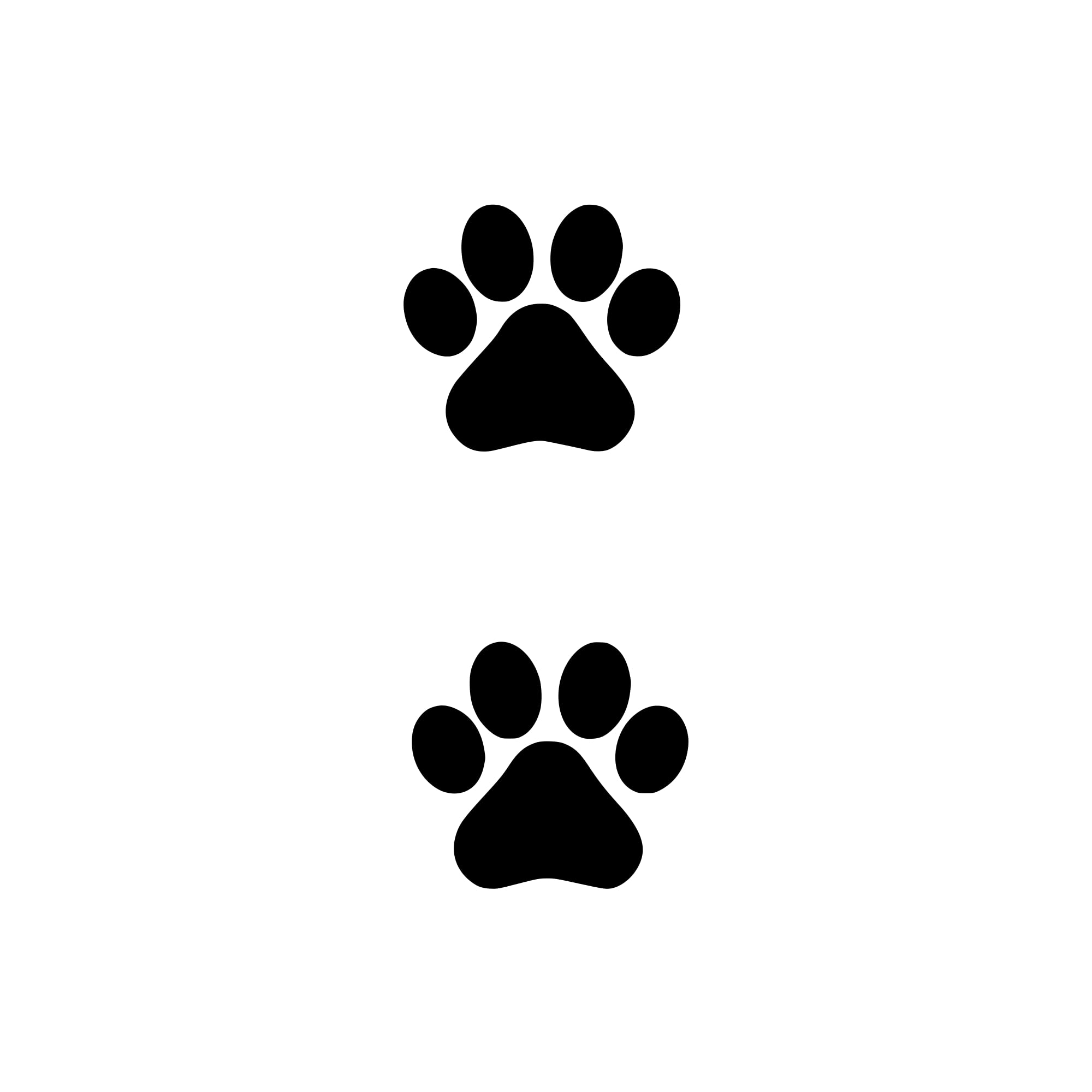 Simply Inked Paw Print Temporary Tattoo, Designer Tattoo for Girls Boys Men Women waterproof Sticker Size: 2.5 X 4 Inch 1pc. l Black l 2g-picture-55